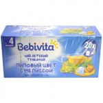 Чай, Bebivita (Бебивита) 1 г 20 шт липовый цвет с мелиссой с 4 мес.