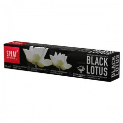 Зубная паста Splat Спешл Черный лотос 75 мл