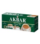 Чай, Akbar (Акбар) 2 г 25 шт Изумрудная серия Зеленый пакетики с ярлычками