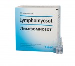 Лимфомиозот, раствор для внутримышечного введения гомеопатический 1.1 мл 100 шт ампулы