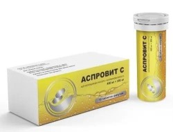 Аспровит С табл. шип. 400 мг+300 мг 10 шт.