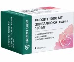 Инозит 1000 мг эпигаллокатехин 100 мг, GreenSide (ГринСайд) капсулы 775 мг 60 шт