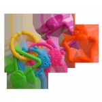 Набор игрушек-погремушек, Lubby (Лабби) арт. 14789 Геометрия с животными