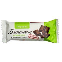 Батончик 35 г на фруктозе в шоколадной глазури