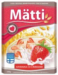 Каша, Matti (Матти) 40 г 6 шт овсяная клубника со сливками