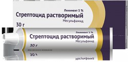 Стрептоцид растворимый линим. 5% 30 г 1 шт.