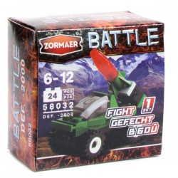 Игрушка Zormaer конструктор Баттл ПВО-2000 24 элемента