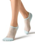 Носки женские, Omsa (Омса) р. 35-38 2 шт арт. 251 Эко суперукороченные Blu chiaro
