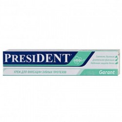 Крем для зубных протезов PresiDent Президент гарант 20 г