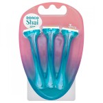 Станок одноразовый для бритья для женщин, Dorco (Дорко) 3 шт LSGA100-3B Шай Бикини