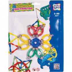 Игрушка Kribly Boo конструктор магнитный фигуры-4 33 элемента