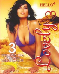 Презервативы Hello Ловели 3 шт.