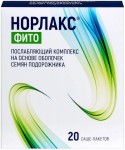 Норлакс фито, порошок 5 г 20 шт послабляющий комплекс саше-пакет