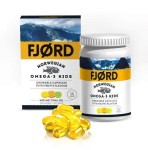 Норвежская Омега-3 кидс, капсулы 0.9 г 50 шт Фьорд