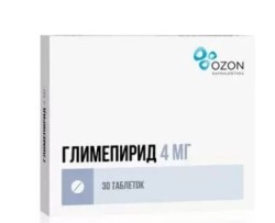 Глимепирид табл. 4 мг 30 шт.