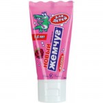 Зубная паста для детей, Новый жемчуг 50 мл малина