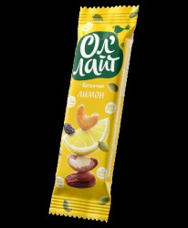 Батончик Ол'Лайт фруктово-ореховый Лимон 30 г