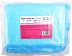 Пеленки впитывающие ЭлараКидс Эконом 5 шт.