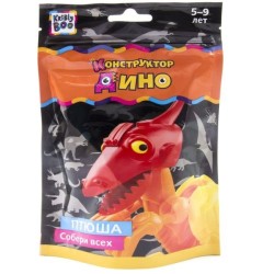 Игрушка Kribly Boo Динозаврик Птюша конструктор 14 элементов