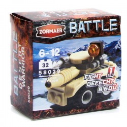 Игрушка Zormaer конструктор баттл Воин пустыни 32 элемента