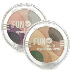 Тени для век Bell многоцветные 1