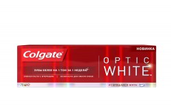 Зубная паста Colgate Оптик Уайт Отбеливание и восстановление Свежая мята 75 мл