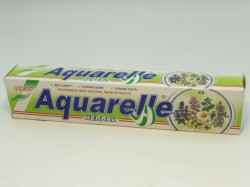 Зубная паста Aquarelle хербал двухцветная 75 мл