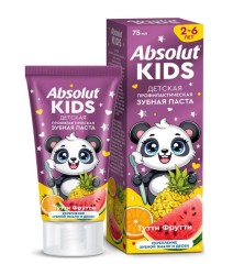 Зубная паста Absolut кидс тутти фрутти